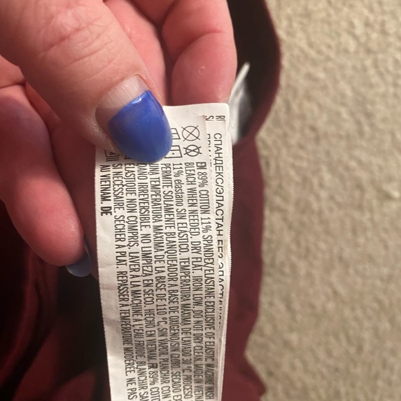 Burgundy Skirt - Picture 7 of 7